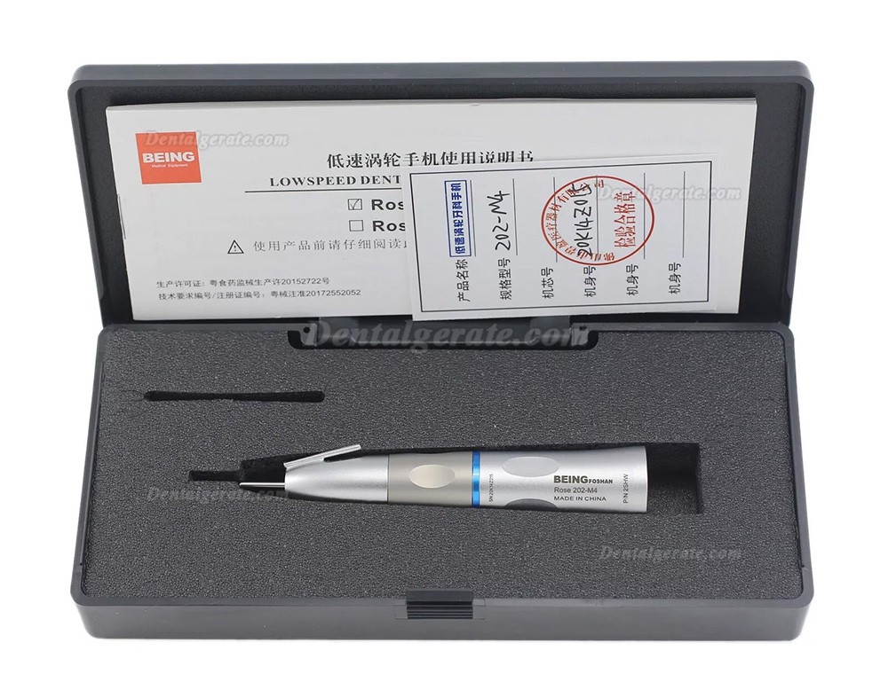 BEING 202SHW Dental Gerades chirurgisches Handst&uuml;ck (ohne Glasfaser)
